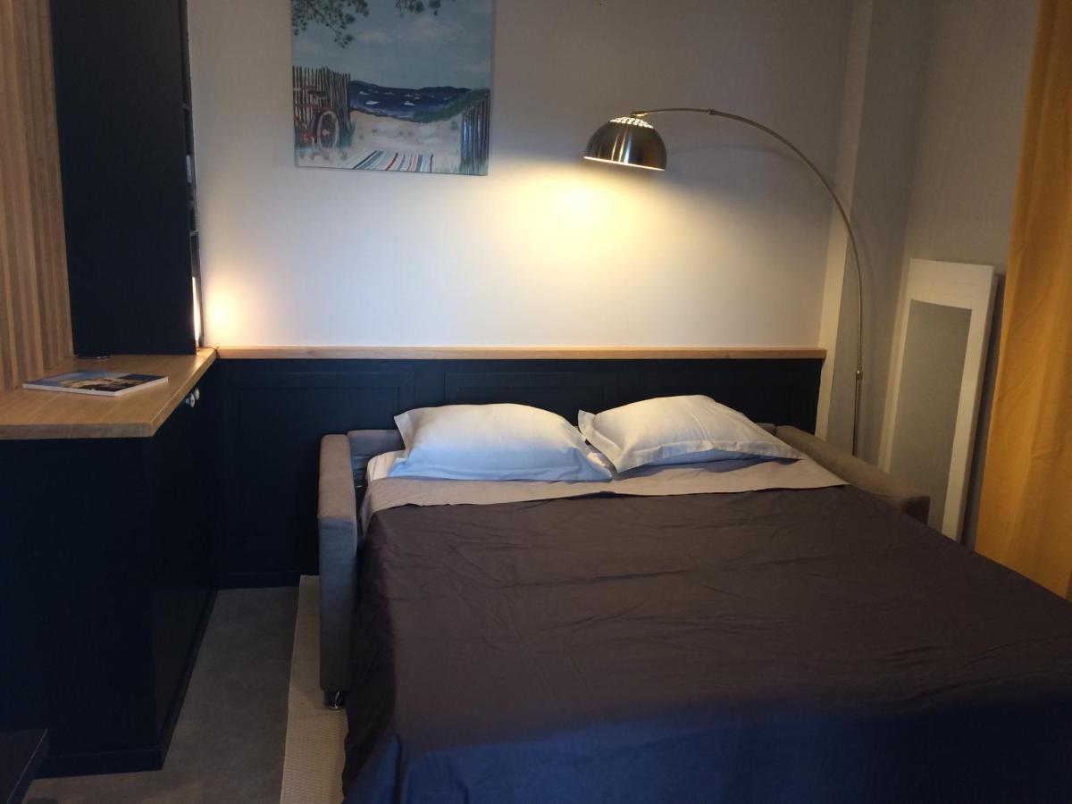 Dinard: studio à 100 m de la plage de L'Ecluse Extérieur photo
