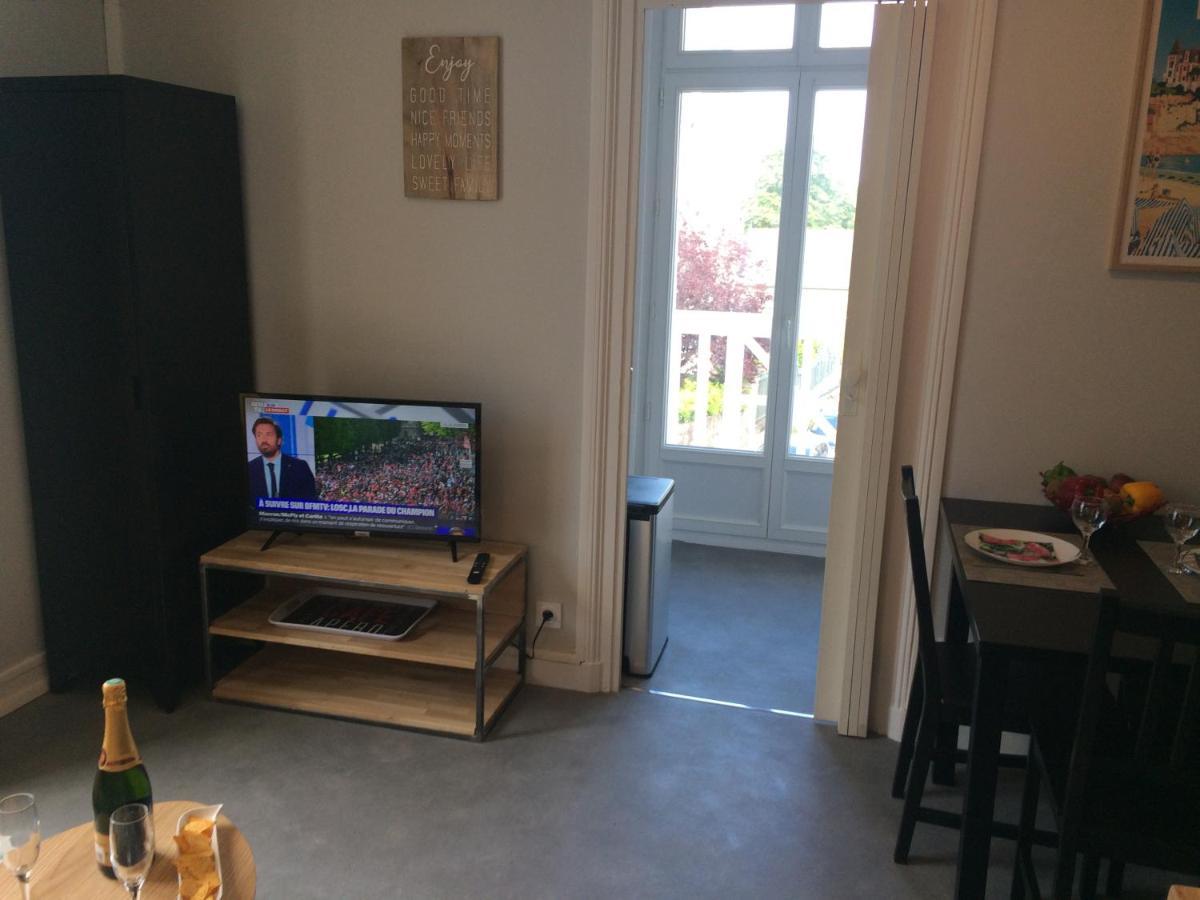 Dinard: studio à 100 m de la plage de L'Ecluse Extérieur photo